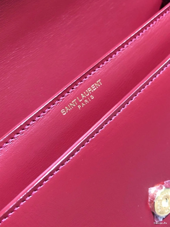 MEDIUM YSL SUNSET IN LEATHER SATCHEL SMOOTH 0716